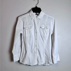 Theory Dulcie Easton Button Down Shirt - Size XS